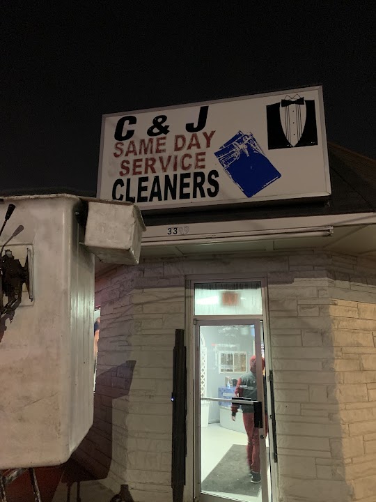 C&J Dry Cleaners storefront photo from Google