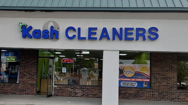 Kash Cleaners storefront photo from Google