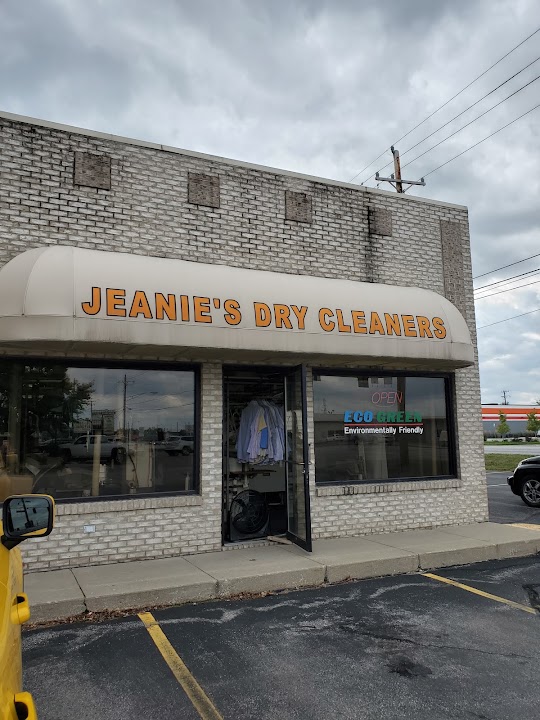 Jeanie’s Dry Cleaners storefront photo from Google