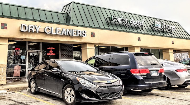 Dry cleaners storefront photo from Google