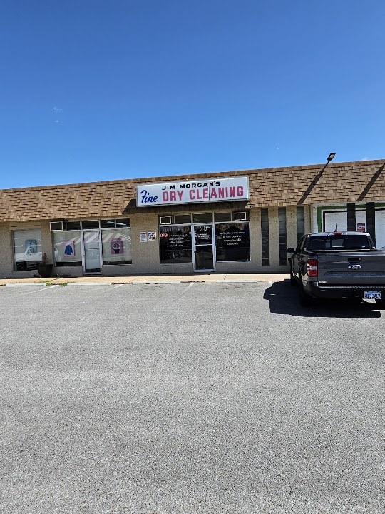 Jim Morgans Fine Dry Cleaning storefront photo from Google