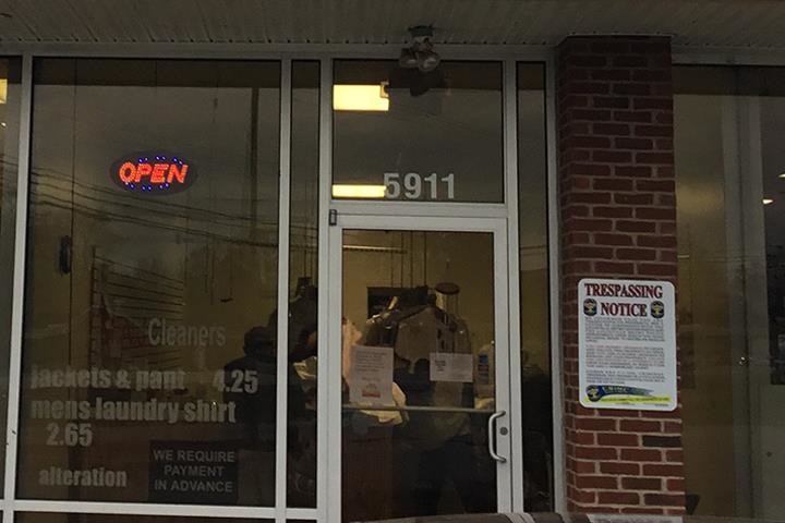M.A.J. Cleaners storefront photo from Google