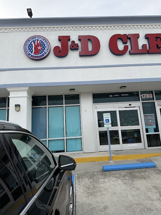 J & D Cleaners storefront photo from Google
