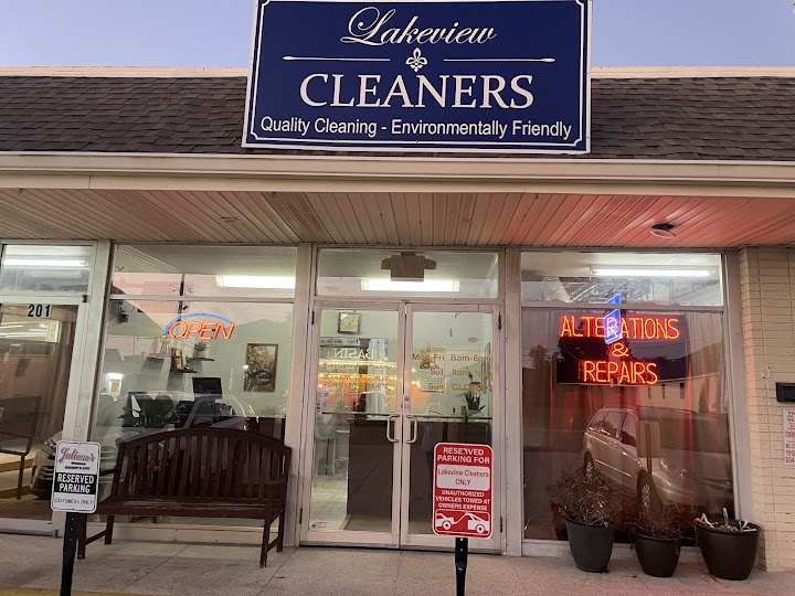 Lakeview Cleaners storefront photo from Google