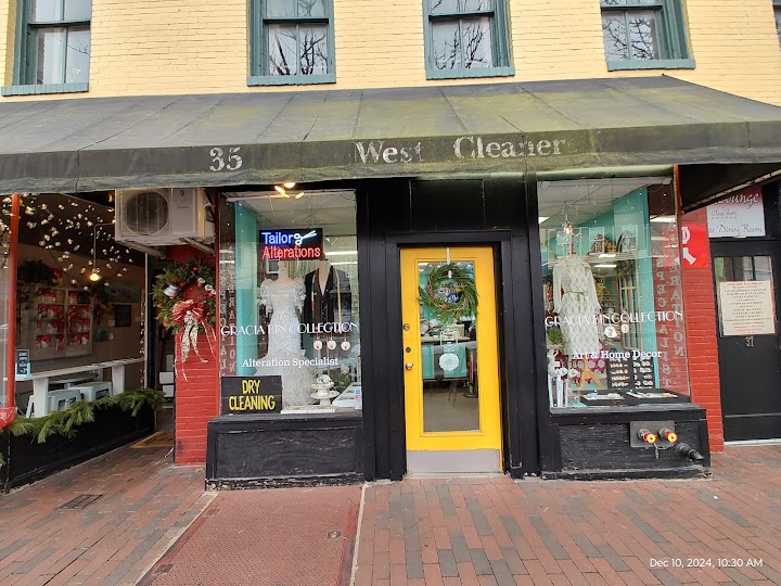 West Cleaners storefront photo from Google