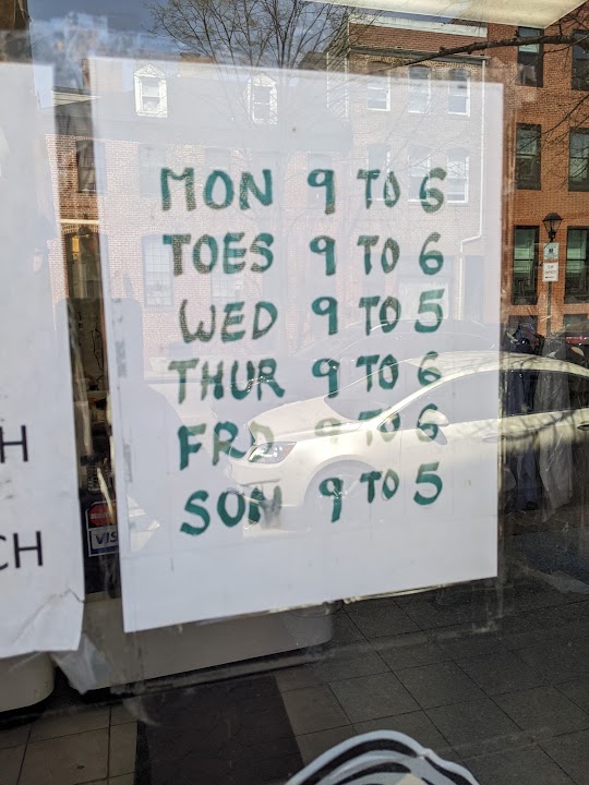 Fells Point Cleaners storefront photo from Google