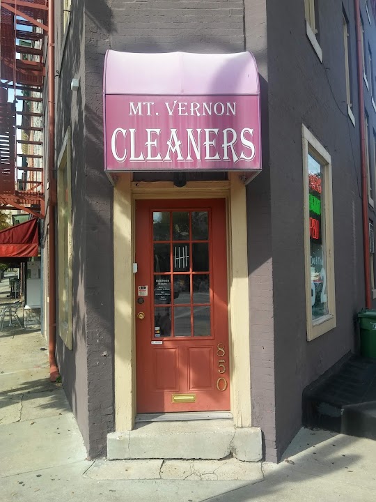Mt Vernon Cleaners storefront photo from Google