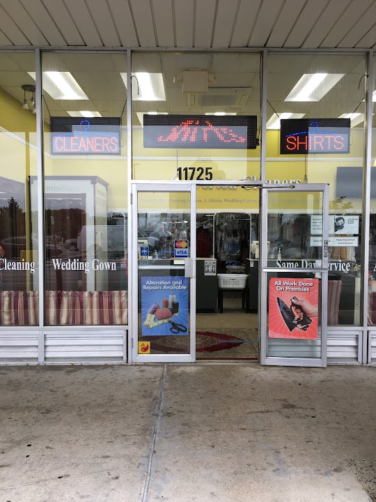 Calverton Cleaners storefront photo from Google