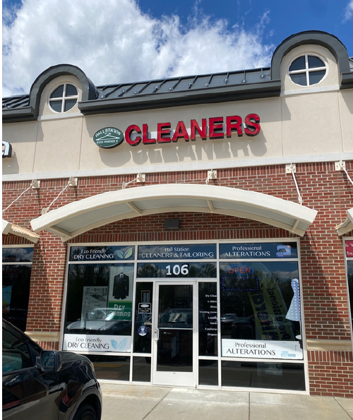 Hall Station Cleaners storefront photo from Google