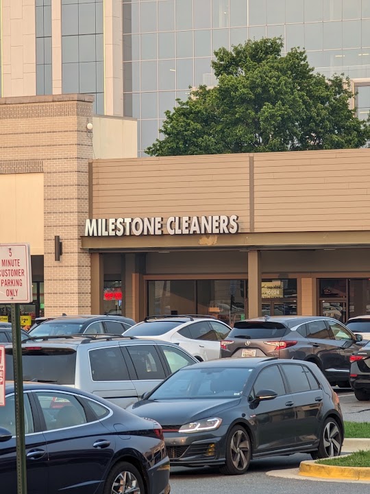 Milestone Cleaners at Travilah Square storefront photo from Google