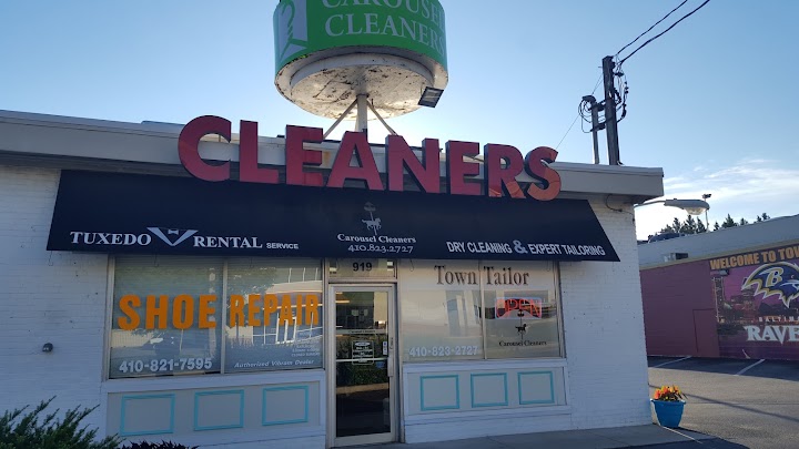 Carousel Cleaners storefront photo from Google