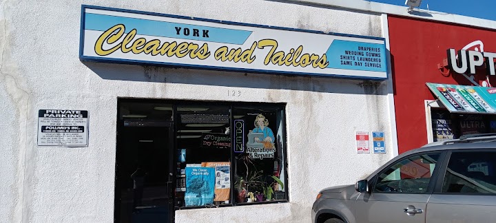 York Cleaners and Tailors storefront photo from Google