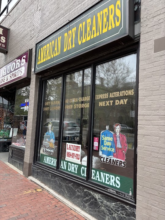 American Dry Cleaners storefront photo from Google