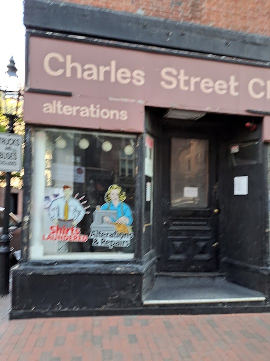Charles Street Cleaners storefront photo from Google