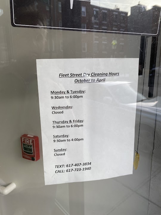 Fleet Dry Cleaning storefront photo from Google