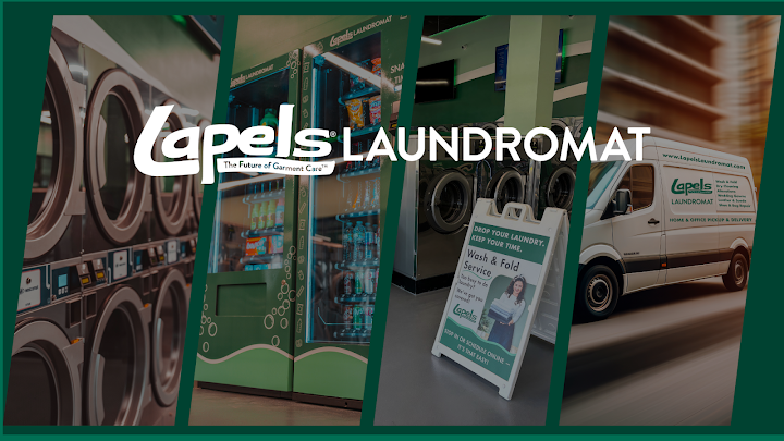 Lapels Laundromat and Dry Cleaners storefront photo from Google
