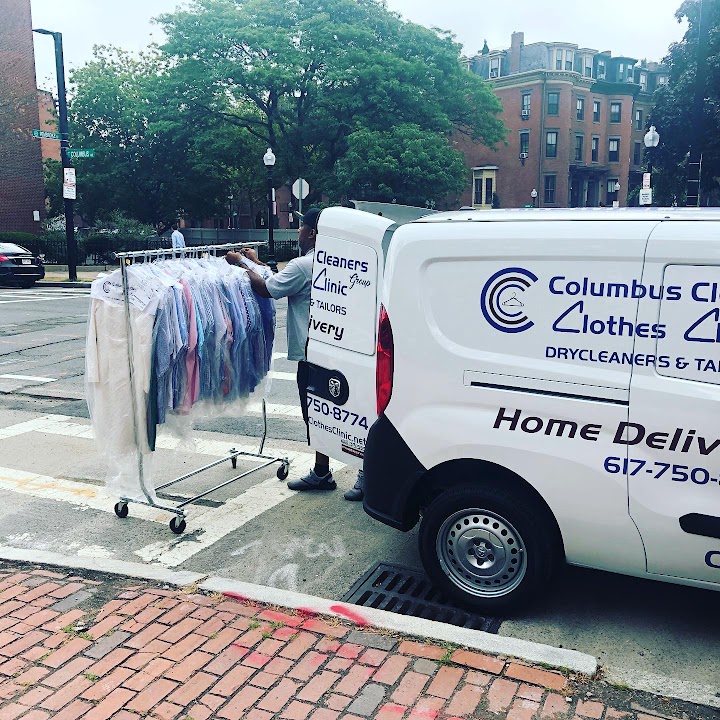 Columbus Dry Cleaners storefront photo from Google