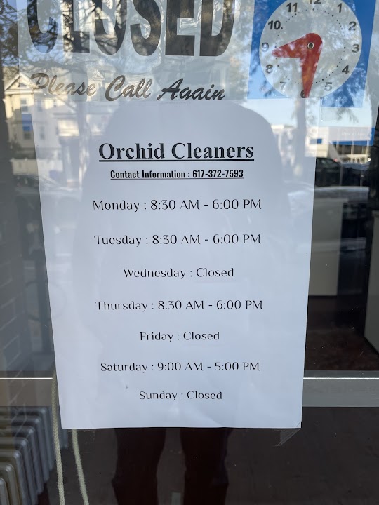 Orchid Dry Cleaners storefront photo from Google