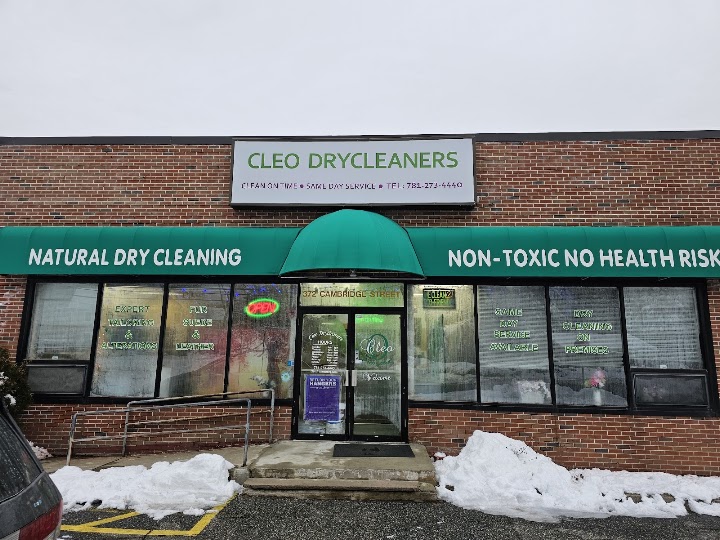 Cleo Drycleaners storefront photo from Google