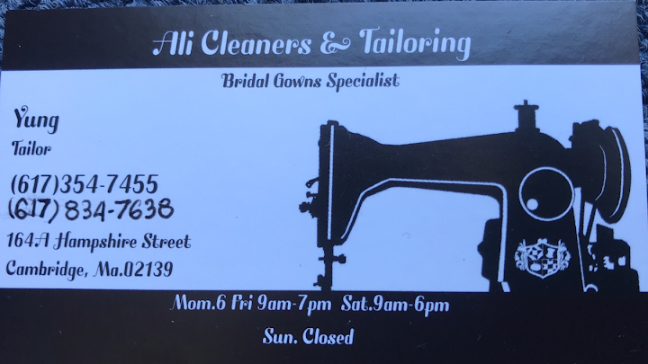 Ali Tailoring & Cleaning storefront photo from Google