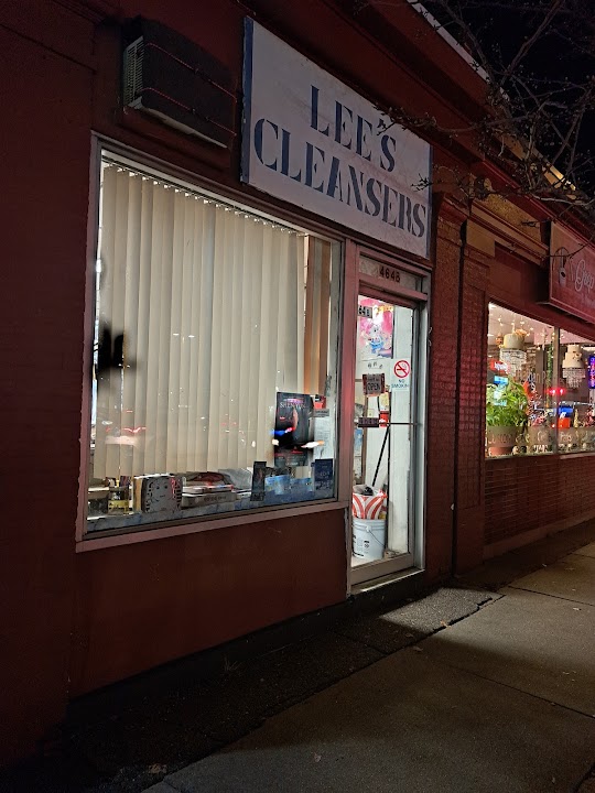 Lee's Cleaners storefront photo from Google