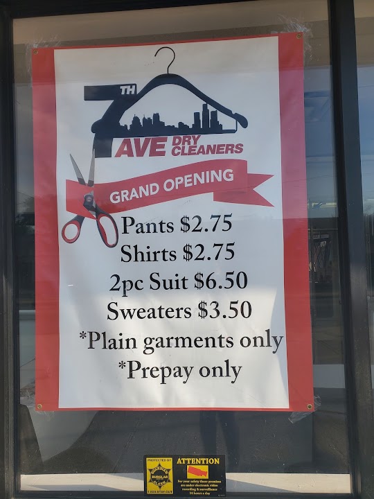 7Th Ave Dry Cleaners storefront photo from Google