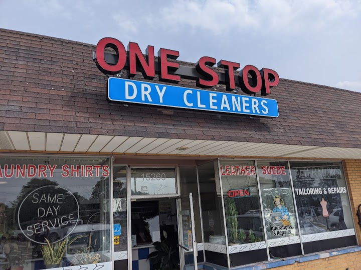 One Stop Cleaners storefront photo from Google