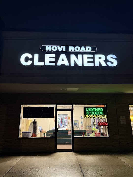 Novi Road Cleaners storefront photo from Google