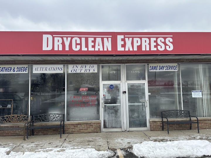 Dryclean express storefront photo from Google