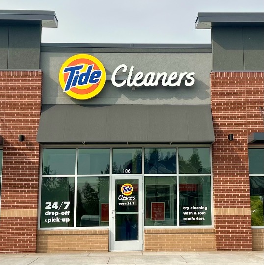 Tide dry cleaning storefront photo from Google