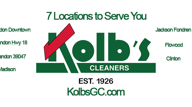 Kolb's Grand Cleaners storefront photo from Google