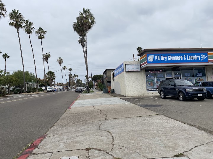 dry cleaners and laundry storefront photo from Google