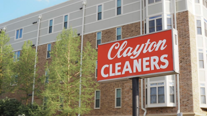 Clayton Cleaners storefront photo from Google