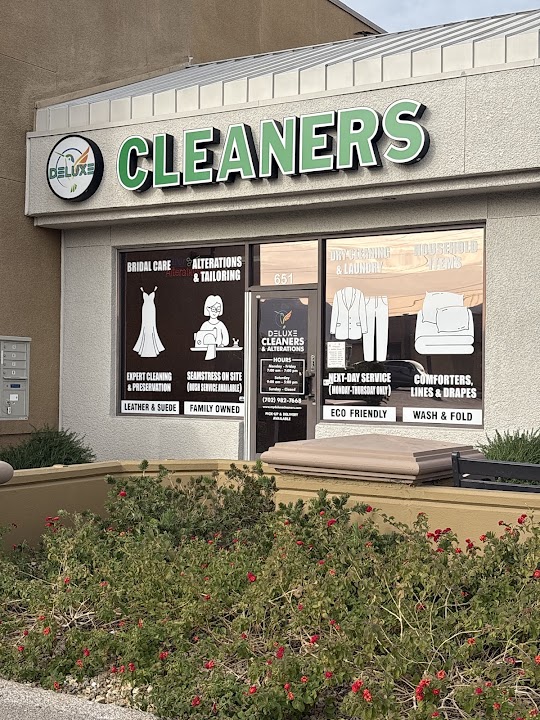 Deluxe Cleaners & Alterations storefront photo from Google