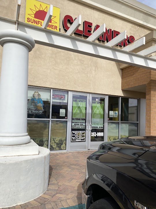 Sunflower Cleaners storefront photo from Google