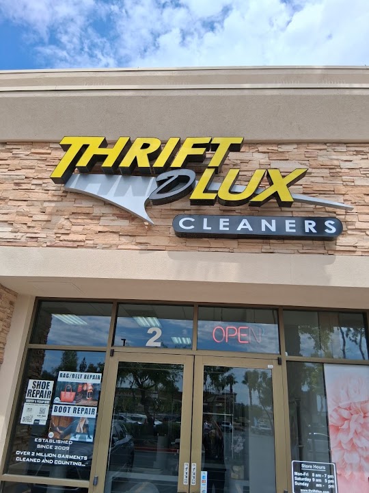 Thrift DLux Cleaners storefront photo from Google