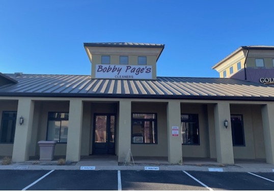 Bobby Page's Dry Cleaners storefront photo from Google
