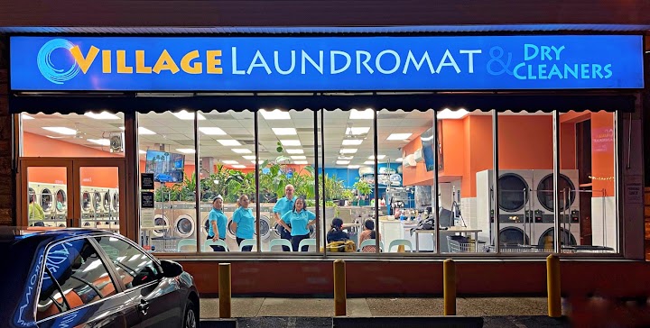 Village Laundromat & Dry Cleaners storefront photo from Google