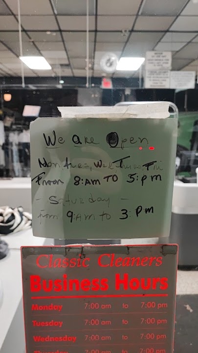 Classic Cleaners storefront photo from Google