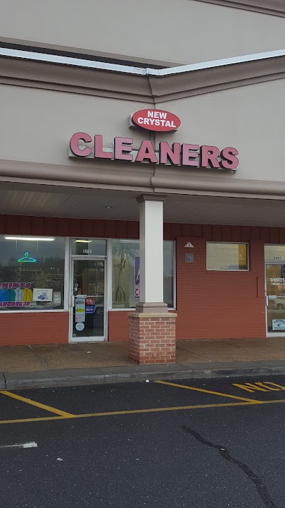 New crystal cleaners storefront photo from Google