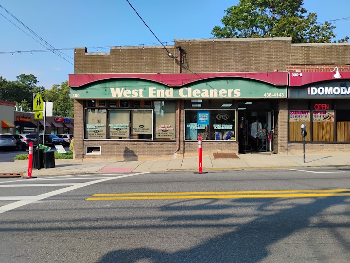 West End Dry Cleaners storefront photo from Google