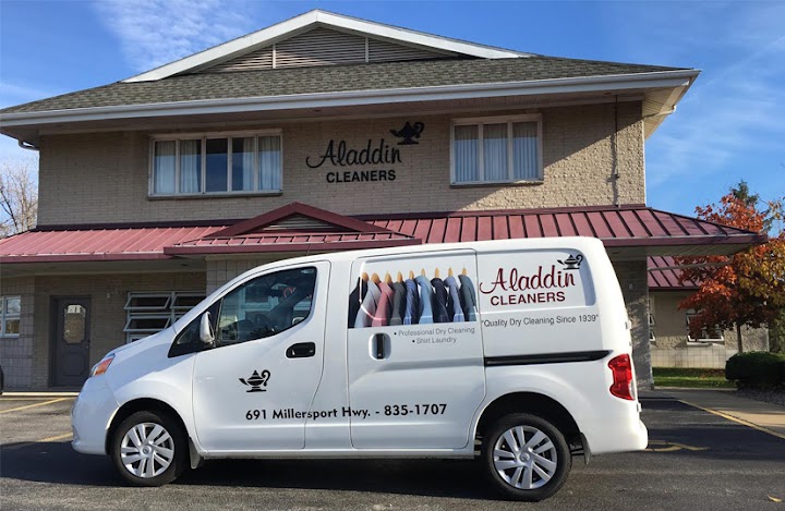 Aladdin Cleaners storefront photo from Google