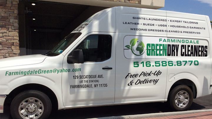 Farmingdale Green Dry Cleaners storefront photo from Google