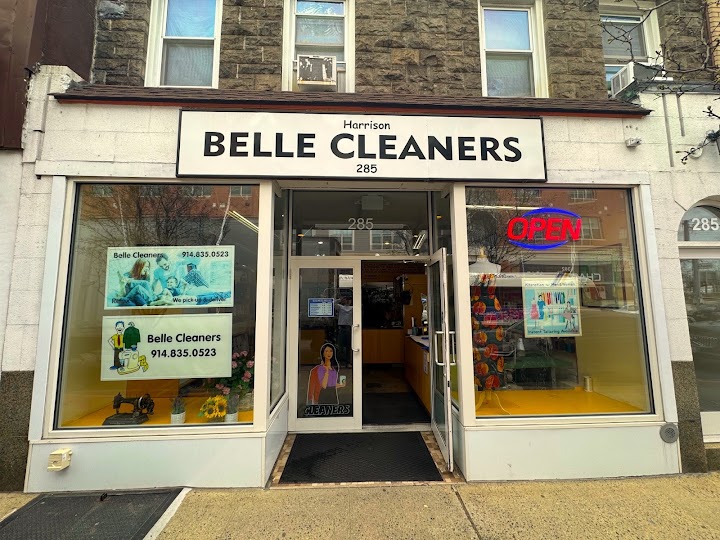 Harrison Belle Cleaners storefront photo from Google