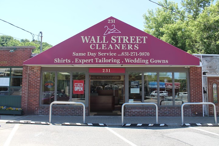 Wall Street Cleaners storefront photo from Google