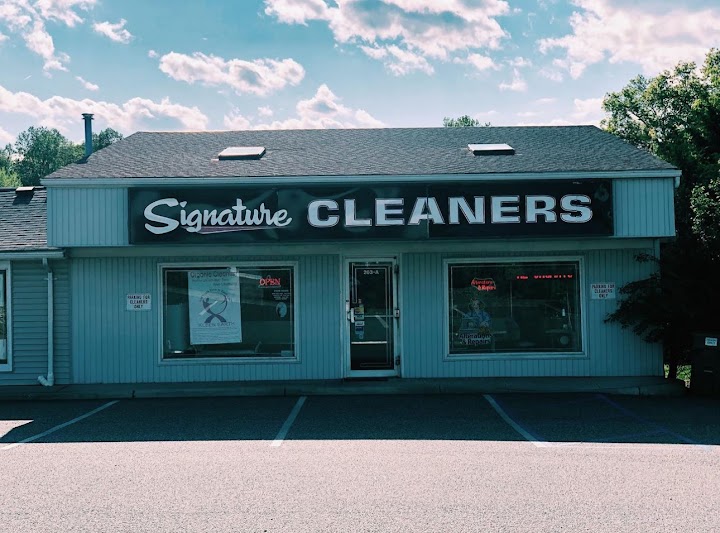 Signature cleaners storefront photo from Google