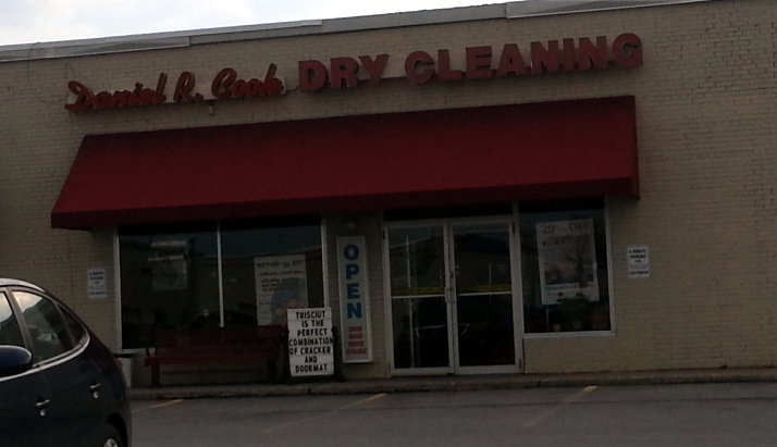 Daniel R Cook Dry Cleaning storefront photo from Google