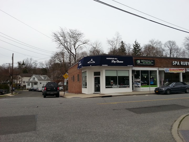 Harbour Hill Cleaners storefront photo from Google