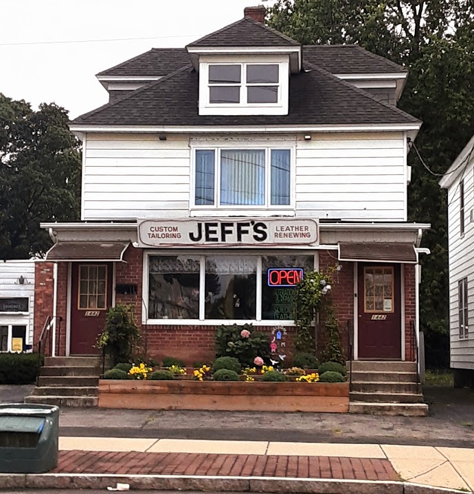 Jeff's Dry Cleaners & Leather storefront photo from Google