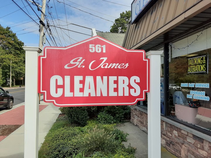 St. James Cleaners storefront photo from Google